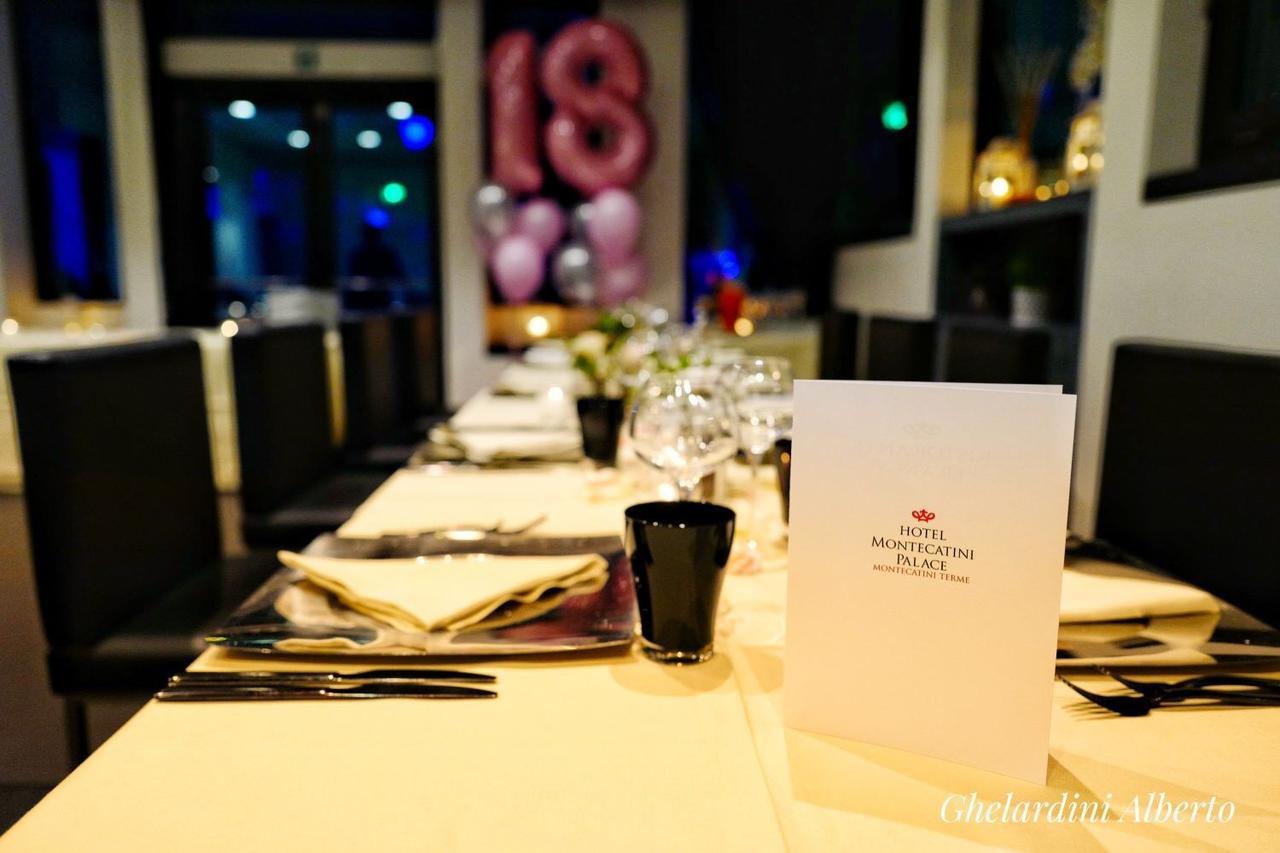 ホテル モンテカティーニ パレス モンテカティーニ・テルメ エクステリア 写真 Restaurant Motivating
